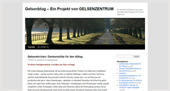 Desktop Screenshot of gelsenblog.de